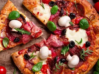 Mushroom Pizza