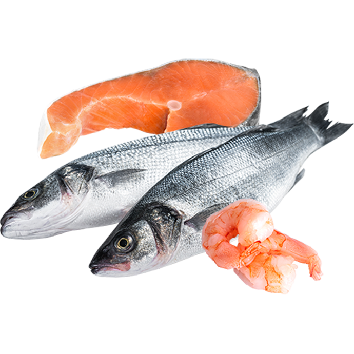Риба, Морепродукти заморожені