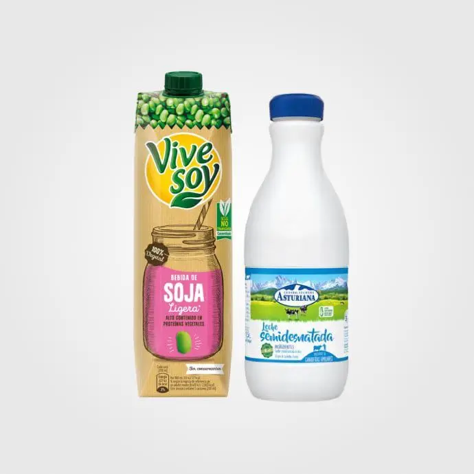 Leche Y Bebidas Vegetales
