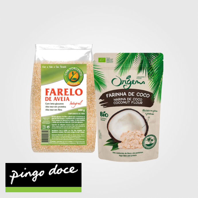Farinhas, arroz e massa