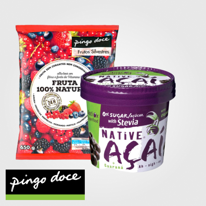 Fruta congelada