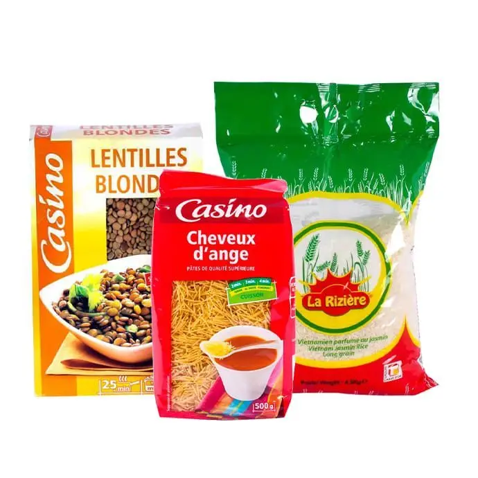 Riz, pâtes et féculents