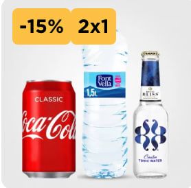 Agua y Refrescos.