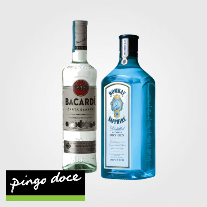 Gin e vodka e rum