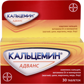 კალცემინი ადვანსი ტაბლეტი #30 0 Calcemin advans tab #30