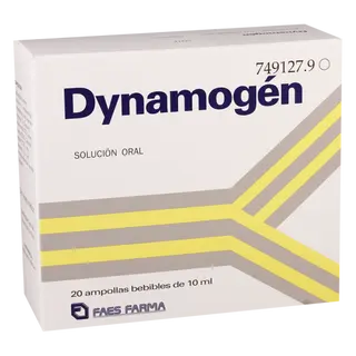 დინამოგენი ხსნარი ორალური 10მლ ამპულა #20 0 Dinamogen amp for oral use 10ml #20