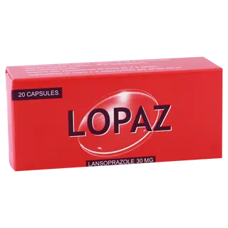 ლანსოპრაზოლი (ლოპაზი) კაფსულა 30მგ #20 0 Lopaz caps 30mg #20