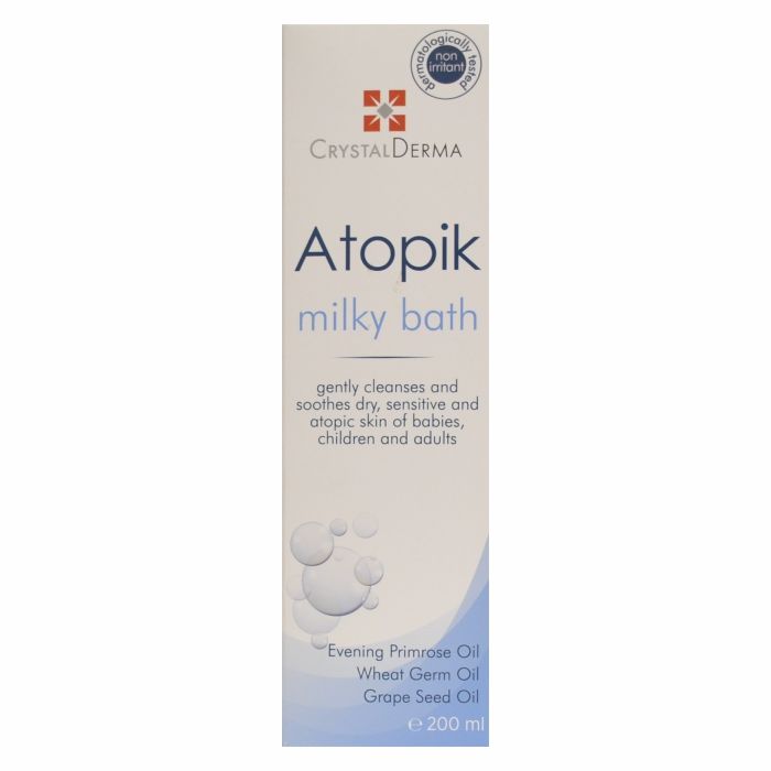 CRYSTAL DERMA ATOPIK MILKY BATH 200ML