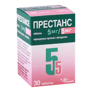 პრესტანსი ტაბლეტი  5მგ+5მგ #30 0 Prestrance tab 5mg+5mg #30