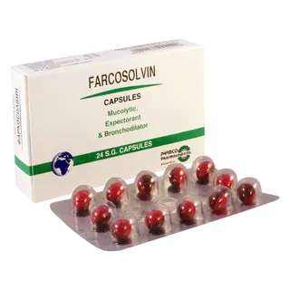 ფარკოსოლვინი კაფსულა #24 0 Farcosolvin caps #24