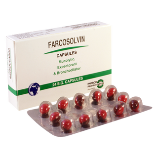 ფარკოსოლვინი კაფსულა #24 0 Farcosolvin caps #24