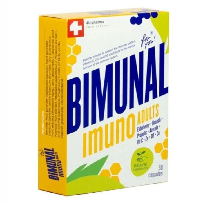 Bimunal Imuno Adults, 30 kapsula