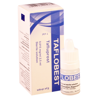 ტაფლობესტი წვეთები თვალის 15მკგ/1მლ 2.5მლ ფლაკონი #1 0 Taflobest eye drops 0.015mg/ml 2.5.0
