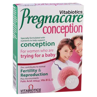 ვიტაბიოტიქსი პრეგნაქეა ჩასახვა ტაბლეტი #30 0 PREGNACARE CONCEPTION TABS #30
