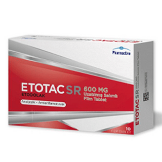 ეტოტაკ SR ტაბლეტი 600მგ  #10 0 Etotac SR tab 600mg #10 /TR/