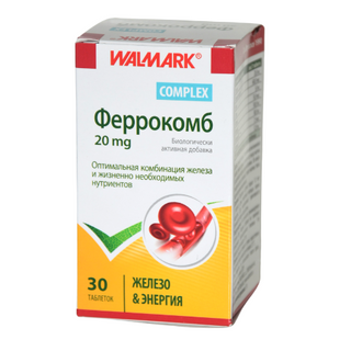 ფეროკომბი ტაბლეტი #30 0 Ferrocomb tab #30