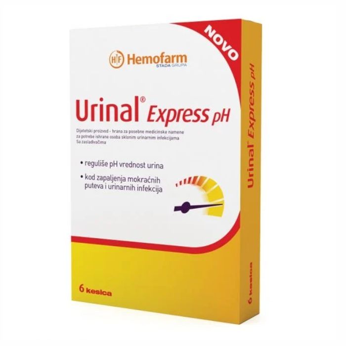Urinal® Express pH, 6 kesica