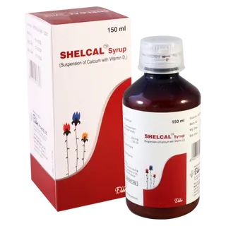 შელკალი სიროფი 625მგ+125მკგ 150მლ ფლაკონი #1 0 Shelcal syrup 150ml