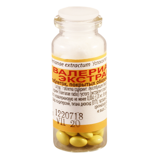 ვალერიანის ექსტრაქტი ტაბლეტი 20მგ #50 0 Valerianae extractum 0.02 tab #50