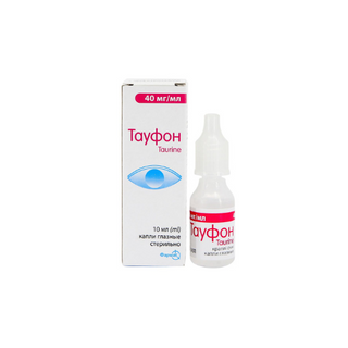 ტაუფონი წვეთები თვალის 4% 10მლ ფლაკონი #1 0 Taufonum 4% eye dr 10ml #1