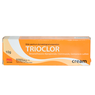 ტრიოკლორი კრემი 10გრ ტუბი #1 0 Trioclor cream 10gr #1
