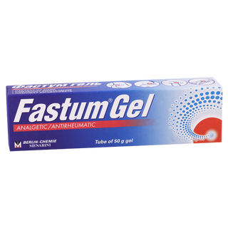 ფასტუმ გელი 2.5% 50გრ ტუბი #1 0 Fastum gel 2.5% 50g tub.