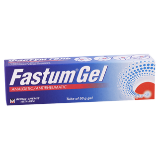 ფასტუმ გელი 2.5% 50გრ ტუბი #1 0 Fastum gel 2.5% 50g tub.