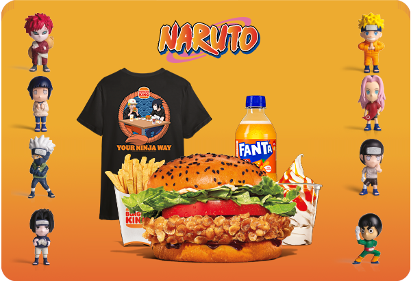 Menú Crispy Chicken® Sasuke