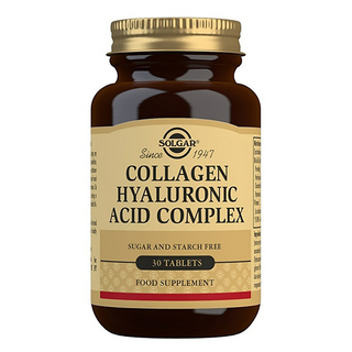 სოლგარი-კოლაგენი ჰიალურონის მჟავას კომპლექსი ტაბლეტი #30 0 Solgar-colagen hyaluronic acid complex #30
