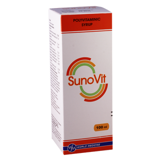სანოვიტი სიროფი 100მლ ფლაკონი #1 0 Sanovit syrup 100ml