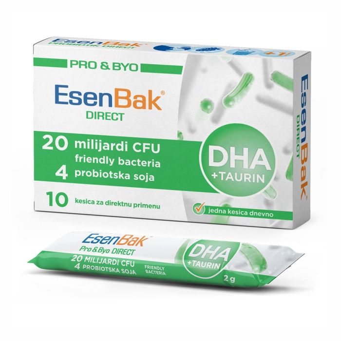 *Esenbak Pro&Bio Direct DHA 10 kes.