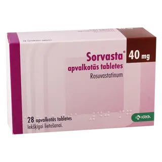 სორვასტა ტაბლეტი 40მგ #28 0 Sorvasta tab 40mg #28