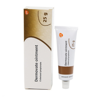 დერმოვეიტი მალამო 0.05% 25გრ ტუბი #1 0 Dermovate 0.05% ointment 25gr #1