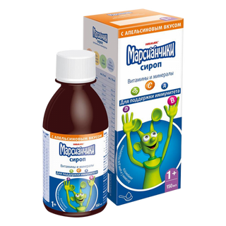 მარსიანჩიკი სიროფი 150მლ ფლაკონი #1 0 Martians syrup 150ml #1