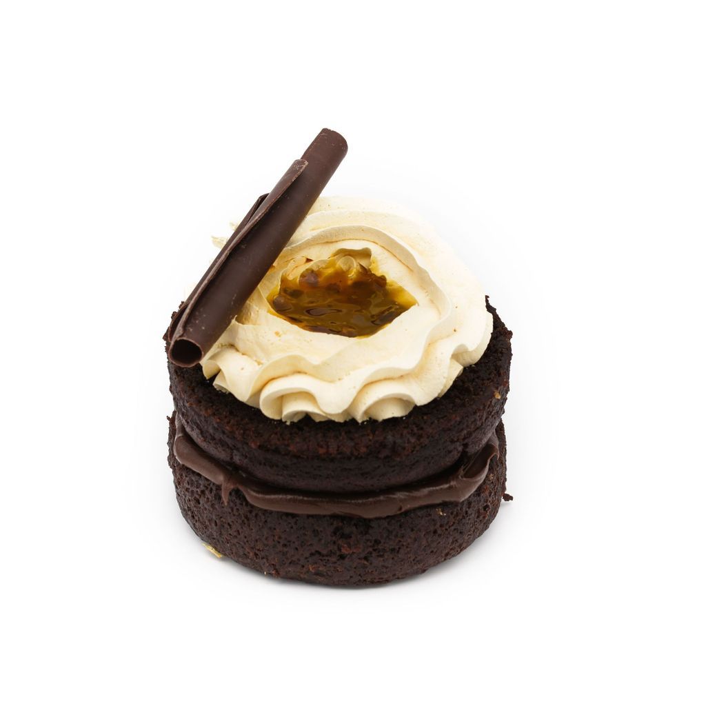 Mini Tarta Maracuyá Vegana y Sin Gluten