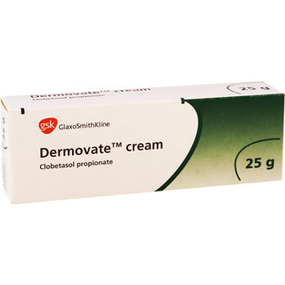 დერმოვეიტი კრემი 0.05% 25გრ ტუბი #1 0 Dermovate 0.05% cream 25gr #1