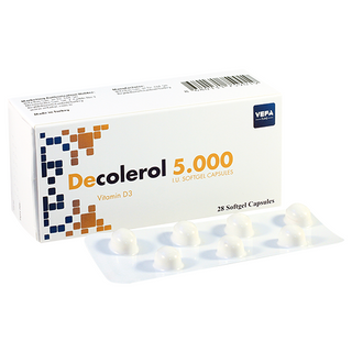 დეკოლეროლი კაფსულა 5000სე #28 0 DECOLEROL 5.000 UI caps #28
