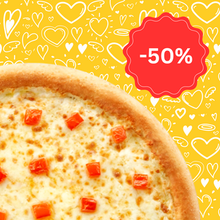 50% Off All Large Pizzas—Limited Time Only!