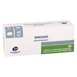 ელკოზოლი ტაბლეტი 40მგ #28 0 Elcozol tab 40mg #28