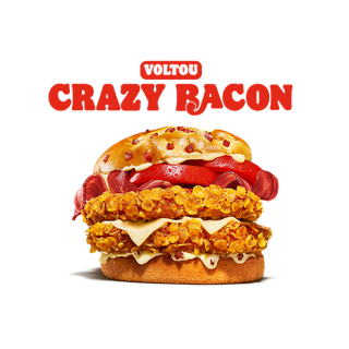 Crazy Bacon Double Crispy Chicken
