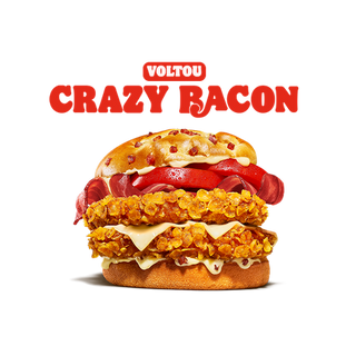 Crazy Bacon Double Crispy Chicken