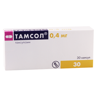 ტამსოლი კაფსულა 0.4მგ #30 0 Tamsol caps 0.4mg #30