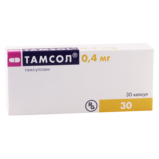 ტამსოლი კაფსულა 0.4მგ #30 0 Tamsol caps 0.4mg #30