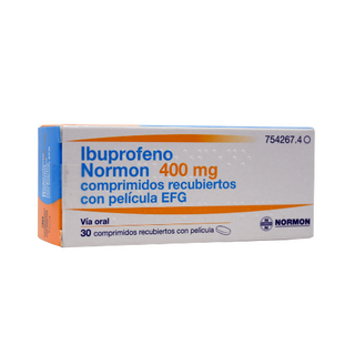 იბუპროფენი ნორმონი ტაბლეტი 400მგ #30 0 Ibuprofeno Normon tab 400mg #30