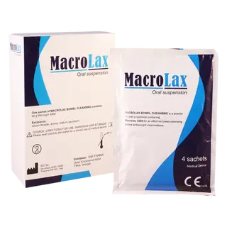 მაკროლაქსი ფხვნილი 60გრ პაკეტი #4 0 Macrolax sachet 60gr #4