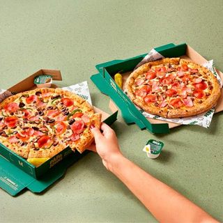 2 Pizzas Medianas Trad