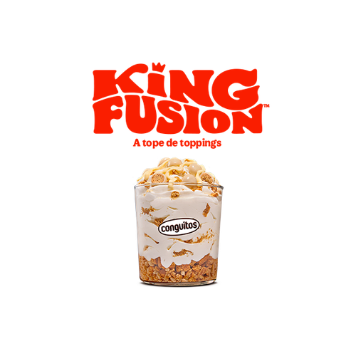 KING FUSION™ CONGUITOS® GALLETA CHOCO BLANCO