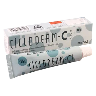 ციკლოდერმი C კრემი 15გრ ტუბი #1 0 Cicloderm C cream 15g #1