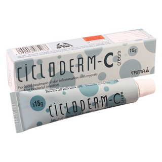 ციკლოდერმი C კრემი 15გრ ტუბი #1 0 Cicloderm C cream 15g #1