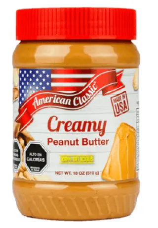 American Recipe Crunchy Peanut Butter – 400 g